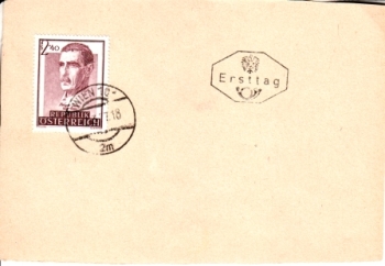 A FDC 1032 ● - 1957